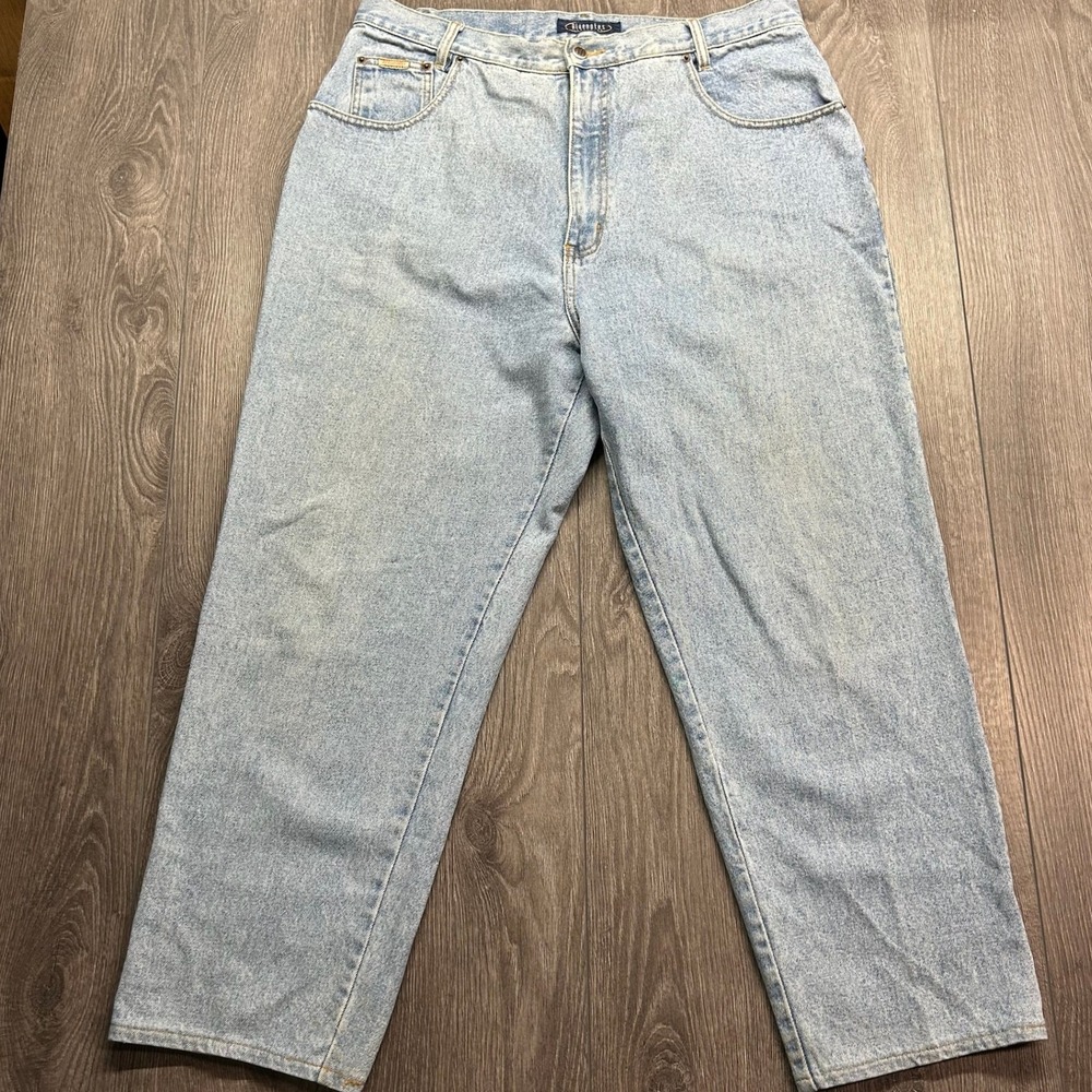 Vintage Bluenotes Jeans Mens 38x28 Light Wash Denim Straight Leg Cotton HK